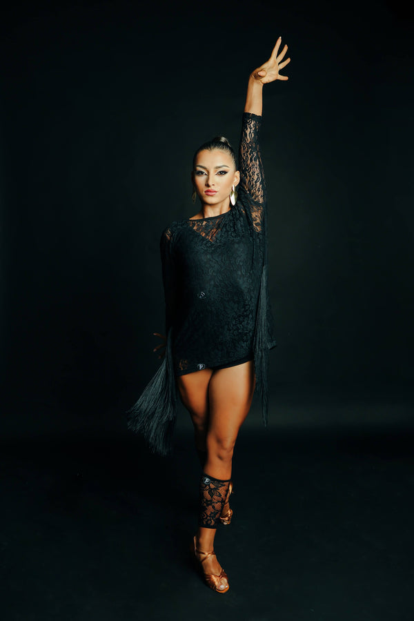 Csipkés-Rojtos Dress Bodyval